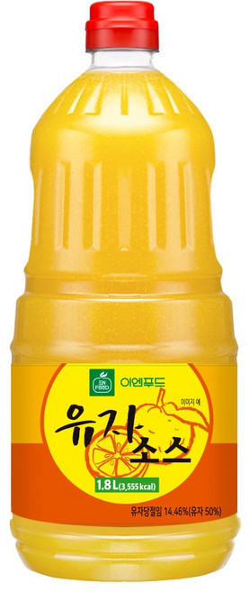 이엔푸드 유자소스, 1.8L, 1개