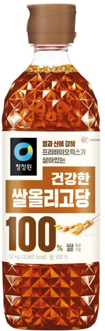 청정원 건강한 쌀올리고당, 1.2kg, 1개