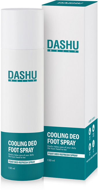 다슈 데일리 쿨링 데오 풋스프레이, 1개입, 1개, 150ml