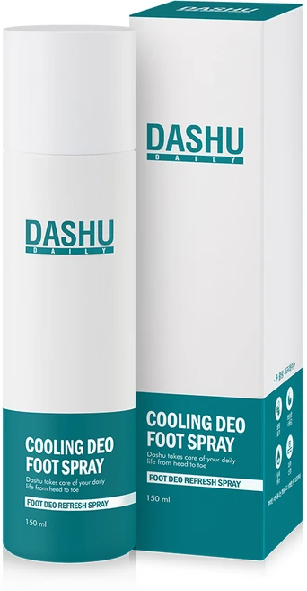 다슈 데일리 쿨링 데오 풋스프레이, 1개입, 1개, 150ml - 쿠팡