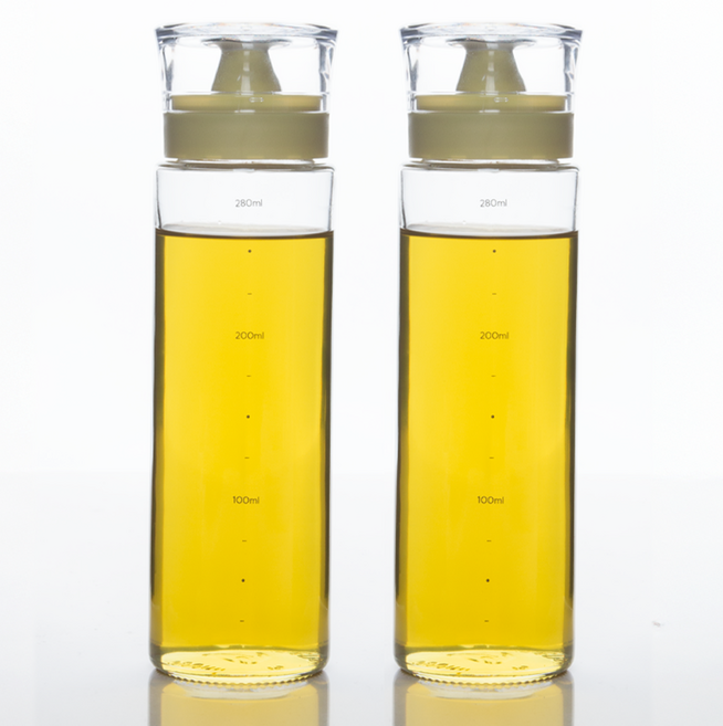 시노글라스 키텐실 신형 오일병 올리브, 300ml, 2개