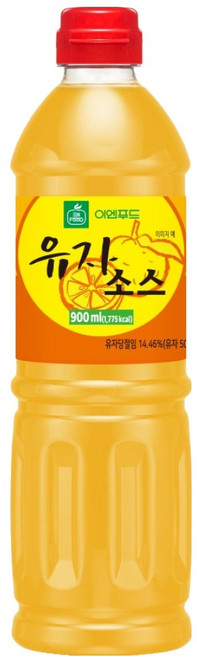 이엔푸드 유자소스, 900ml, 1개
