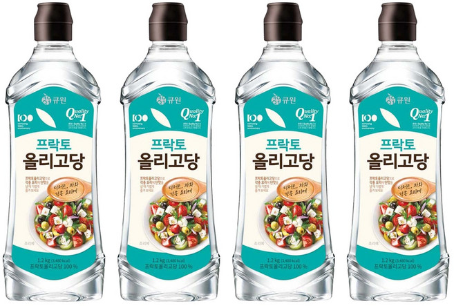 큐원 올리고당, 1.2kg, 4개