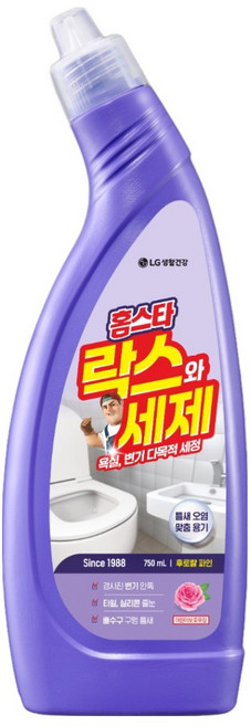 홈스타 락스와 세제 후로랄파인, 750ml, 1개