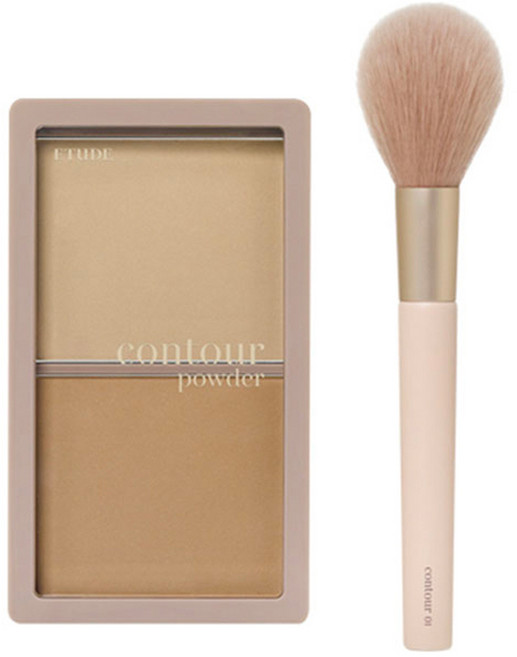 에뛰드 그림자 쉐딩 10g + 01 턱브러쉬 기획 세트, 1호재창조, 1개