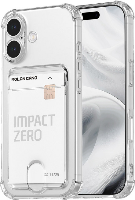 모란카노 업워드 카드수납 젤리 휴대폰 케이스 2p