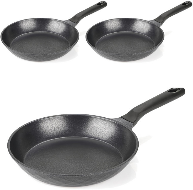 키친아트 인덕션 꼬뜨 실버 프라이팬, 28cm, 3개
