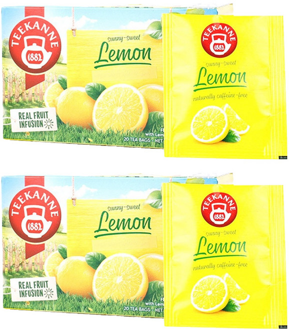 티칸 써니 스위트 레몬 차, 2.5g, 20개입, 2개