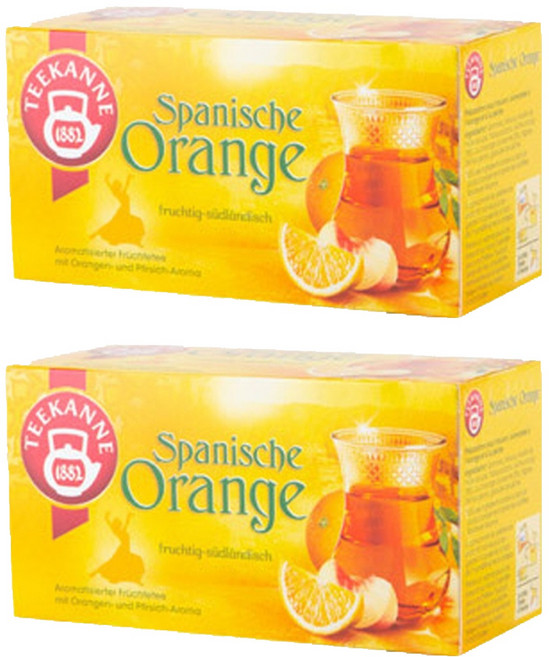 티칸네 스페니쉬 오렌지 차, 2.2g, 20개입, 2개