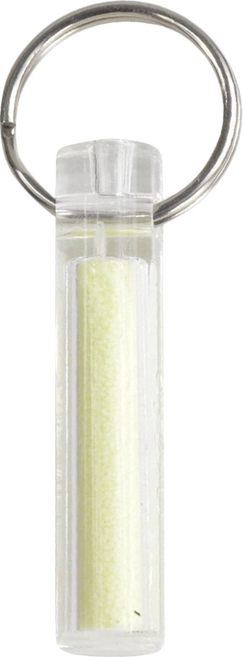 德國 NiGlo Gear Maker Glows 自身發光體螢光蓄光 附扣件 + 鑰匙圈 5 x 1cm 8g, 透明色, 1個