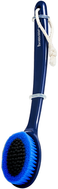 AKEI 多合一沐浴刷, 1個裝, 1個, 海軍藍