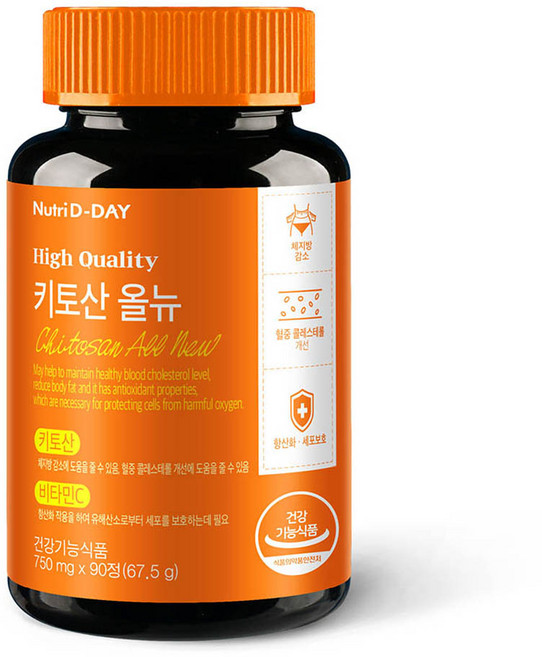 뉴트리디데이 다이어트 키토산 올뉴, 90정, 1개
