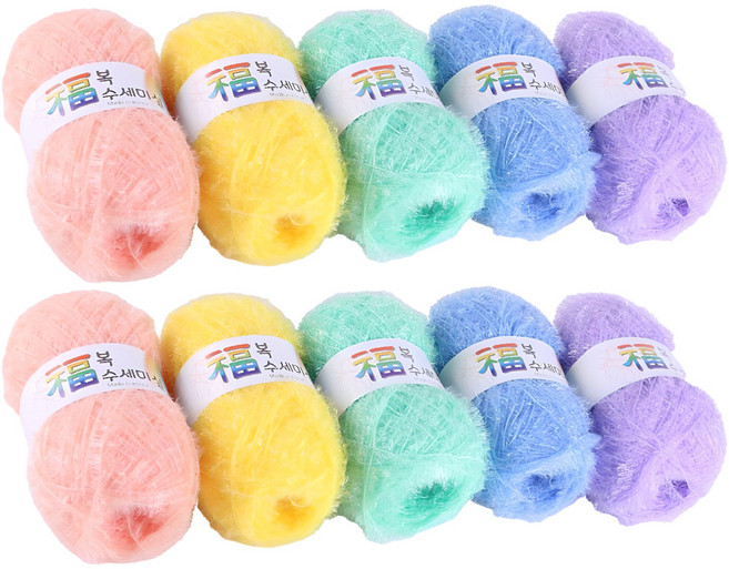 마마니트 복수세미실 5종 세트, 파스텔, 2세트