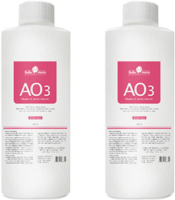 아쿠아필 AO3 솔루션 리필팩, 2개, 400ml