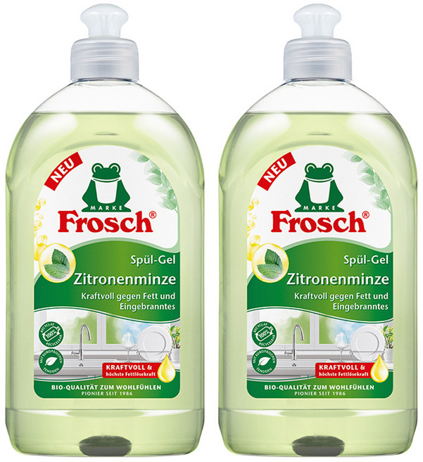 프로쉬 주방세제 레몬민트, 500ml, 2개