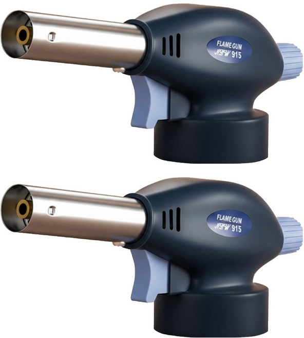 로이라이프 실외 탄소 전자 점화기 토치 915 16.8 x 5 x 6 cm, 혼합색상, 2개