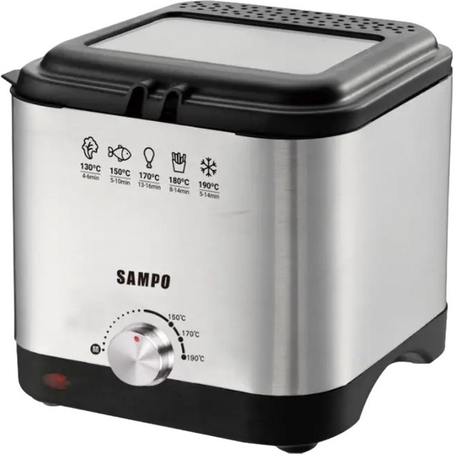 SAMPO 聲寶 輕巧快速油炸鍋 2.1kg 1.5L, TG-LA09C
