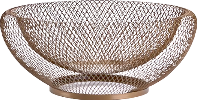 윈프라이스 모던 스틸라인 과일바구니, 커피, 1개