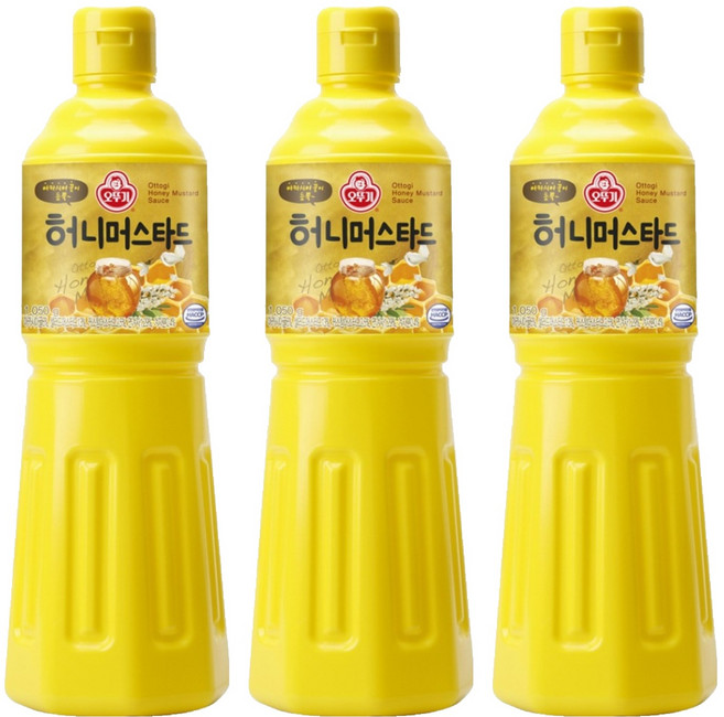 오뚜기 허니 머스타드, 1.05kg, 3개