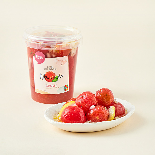 키친콤마 토마토마리네이드, 400g, 1개