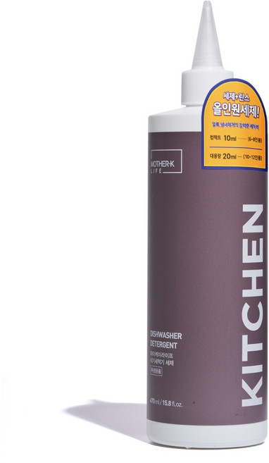 마더케이라이프 식기세척기 세제, 470ml, 1개
