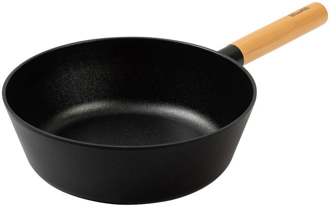 델라고 국산 우드 베이직 궁중팬, 24cm, 1개
