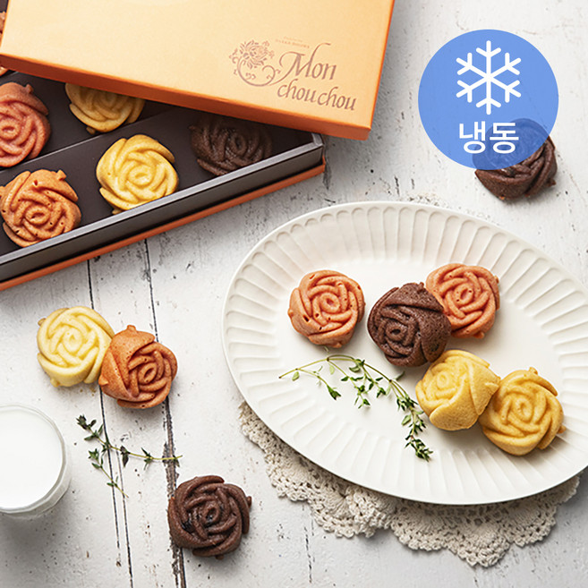 Monchouchou 로즈휘낭시에 (냉동), 32g, 9개입, 1개