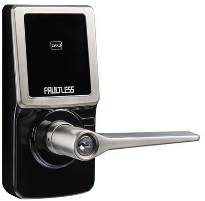 FAULTLESS 加安牌 三合一觸控式電子鎖, TL-505PC, 孔洞符合可DIY 安裝