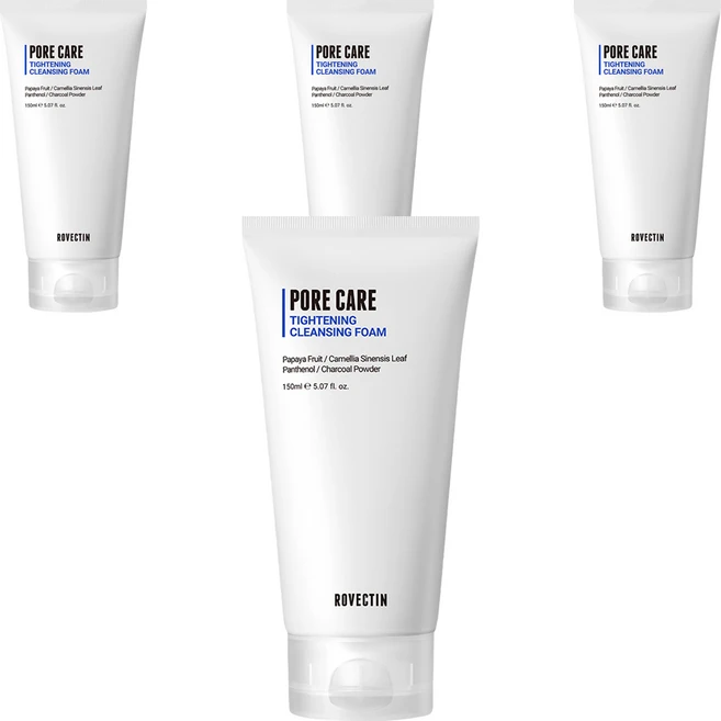 로벡틴 포어 케어 타이트닝 클렌징 폼, 150ml, 4개 - 쿠팡