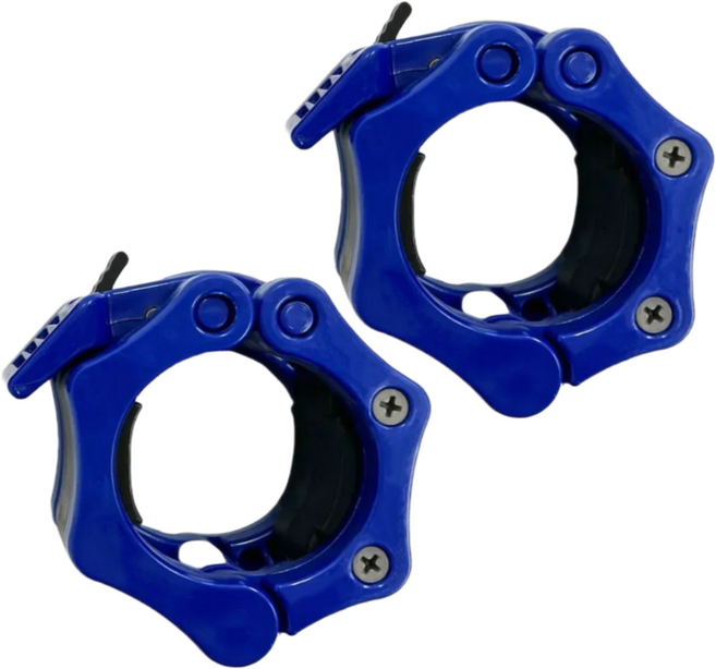 심플리핏 바벨 락조 마구리 고정락, 블루, 2개