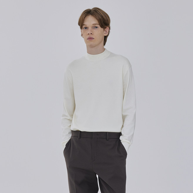 마인드브릿지 남성용 하프터틀넥 니트 MZKT71A5