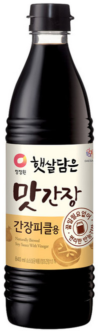 햇살담은 맛간장 간장피클용, 840ml, 1개