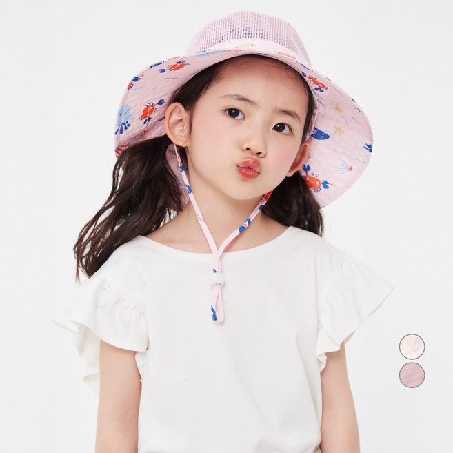 롤리트리 아동용 메쉬 버킷햇