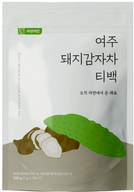 자연지인 여주돼지감자차 티백, 1g, 100개입, 1개