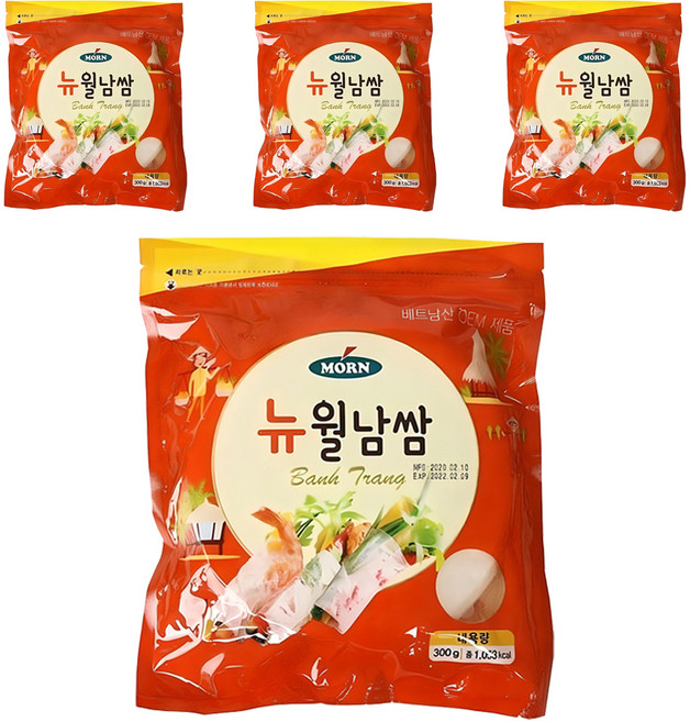 Mon 越南春捲皮, 300g, 4包