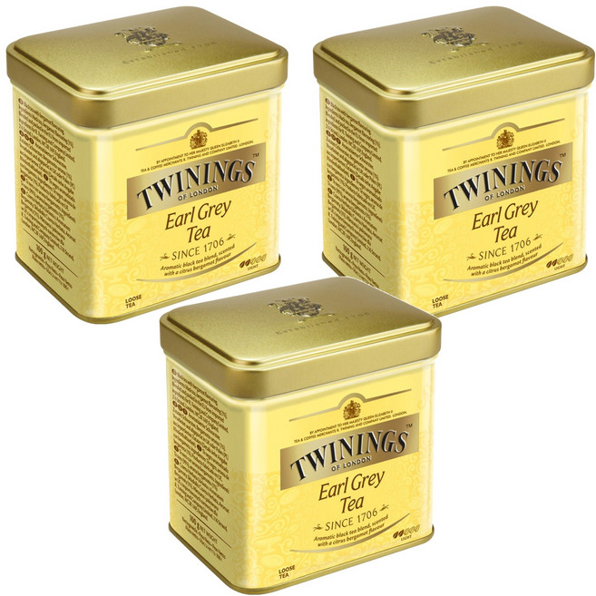 트와이닝 얼그레이 홍차, 100g, 1개입, 3개