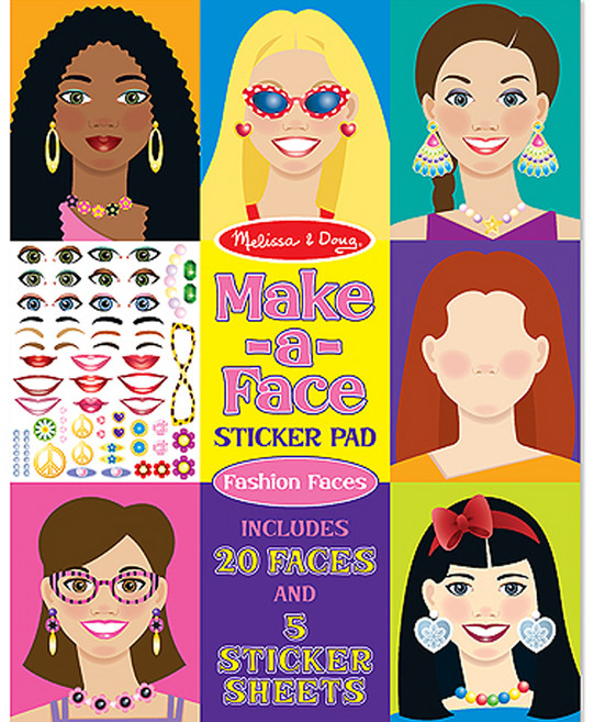 얼굴 꾸미기 스티커 세트, 멜리사앤더그