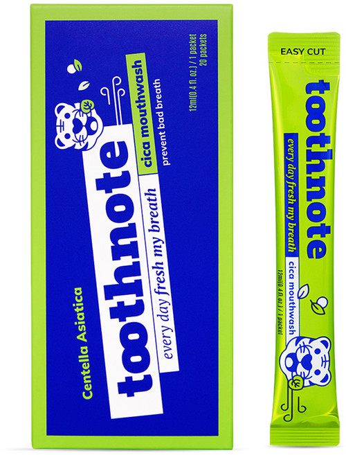 투스노트 시카 마우스 워시 일회용 구강청결제, 240ml, 1개