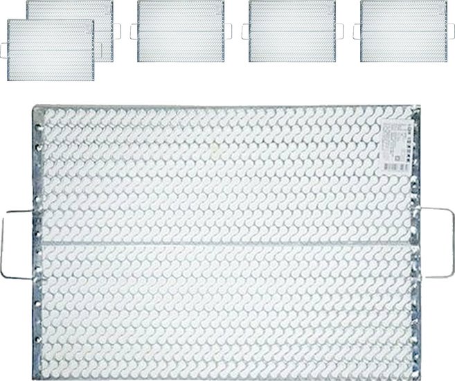 鏈目烤肉網, 6個