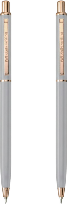 IWI 蒙恬 DAILY WRITING 中性筆 0.5mm, 暖灰, 2支