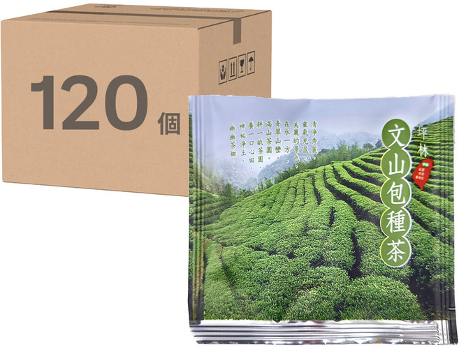 熊本清茶 坪林文山包種茶立體茶包, 3g, 40個, 3盒