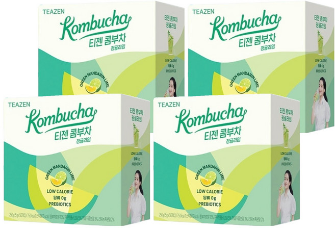 티젠 콤부차 청귤라임, 5g, 30개입, 4개