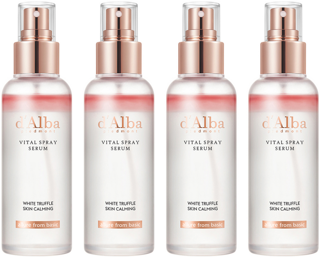 달바 화이트 트러플 바이탈 스프레이 세럼, 100ml, 4개