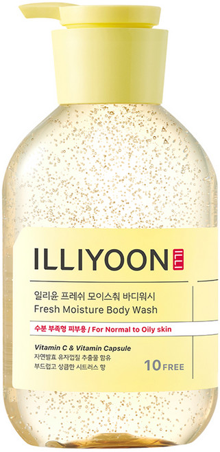 일리윤 프레쉬 모이스춰 바디워시 시트러스향, 500ml, 1개