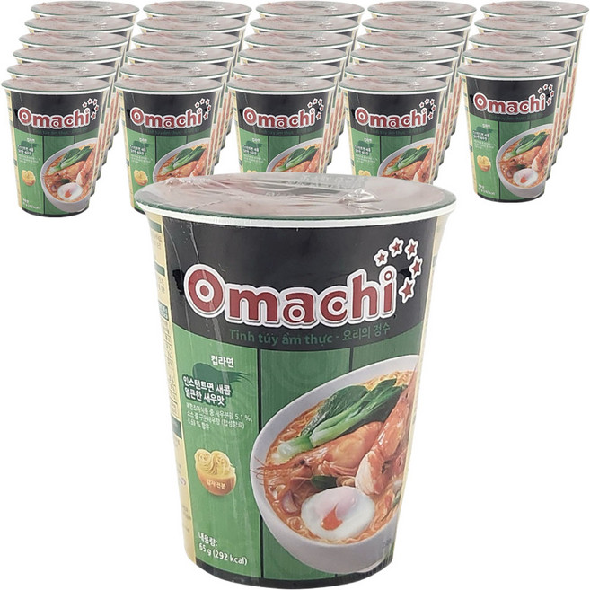 Omachi 蝦味杯麵, 48個