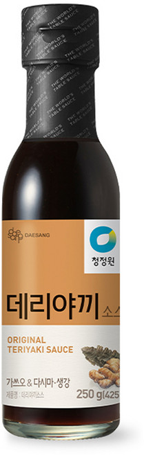 청정원 데리야끼 소스, 250g, 1개