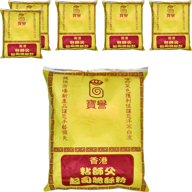 寶譽 粘師父 起司脆酥粉, 1kg, 6包
