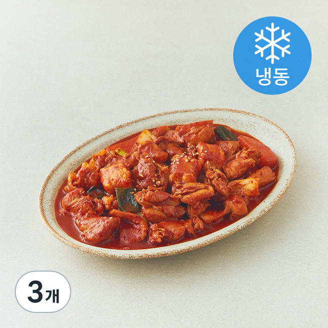 푸딩팩토리 한우 대창 순살 곱도리탕 (냉동), 3개, 490g