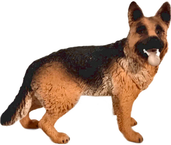 schleich 史萊奇 德國牧羊犬 塑膠玩具, 1個