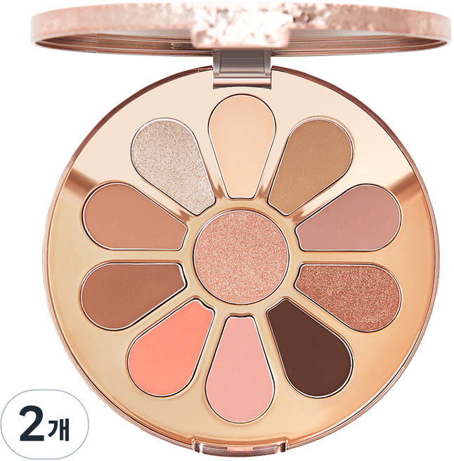 투에이엔 아이섀도우 팔레트 11색 9g, 데일리블러썸, 2개